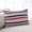 Navy Blue, Red, Grey, variant on Khaki Blue Striped Throw Pillow Covers, Farmhouse Stripes Modern Abstract Art Soft Breathable Pillow Cases with Invisible Zipper, King Size Pillowcases for Couch Bed Sofa Chair 20x36 Inches
