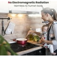 thumbnail image 6 of GASLAND 24'' Built-in Electric Cooktop, 4 Burners Ceramic Glass Ceramic Stove Top, 240V, 6 of 6