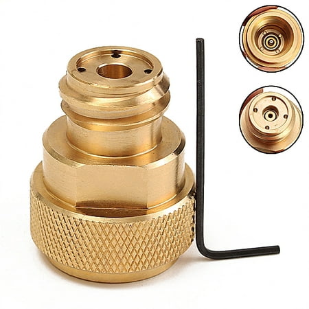 C02 Conversion Sellution SodaStream CO2 For Tank Paintball Canister Refill Adapter Gold