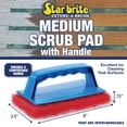 thumbnail image 5 of Star brite Scrub Pad with Handle (Medium) (Red), 5 of 6
