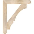 thumbnail image 3 of Ekena Millwork 5 1/2"W x 40"D x 48"H Balboa Craftsman Smooth Bracket, Douglas Fir, 3 of 4
