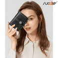 thumbnail image 2 of SUOSDEY Women Leather Wallet Small Compact Ladies Purse RFID Blocking Credit Card Case, 2 of 7
