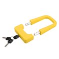 thumbnail image 3 of Candado de Bicicleta ANGGREK en Forma de U de silicona aleación de Aluminio Impermeable Amarillo HBTJ09, 3 of 8