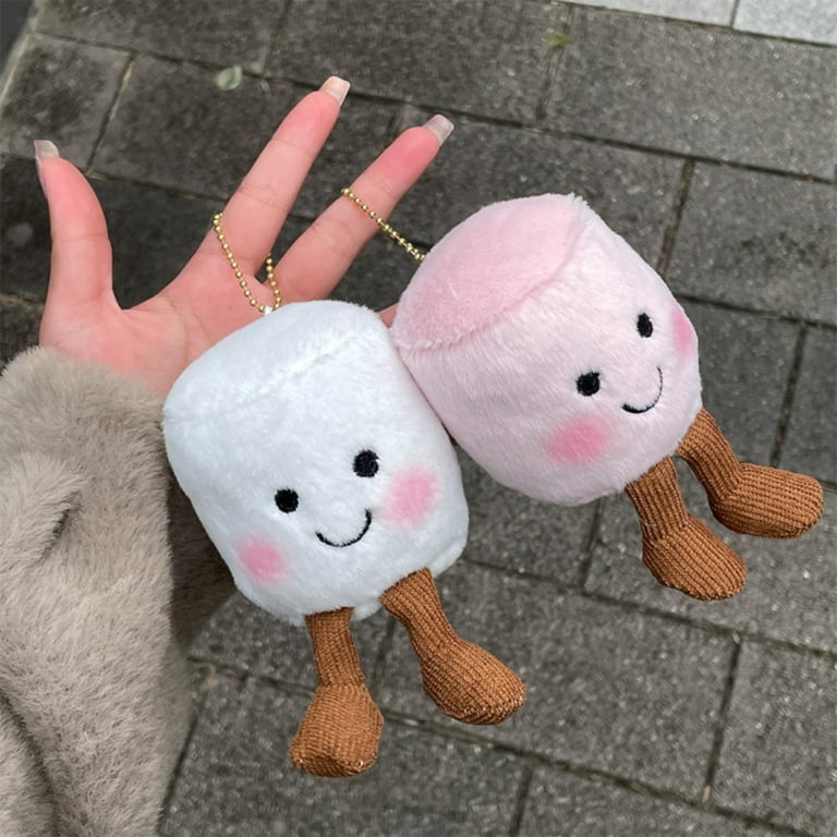 Jelly Cat Amuseables Pink and White Marshmallows Stuffed Toy