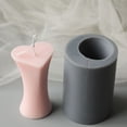 thumbnail image 4 of Geemin 3D Heart Cylinder Shape Silicone Mold for DIY Wedding Art Candle Making Soap Crayon Wax Lotion Bar Mould Tools, 4 of 9