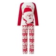 thumbnail image 2 of DuAnyozu Matching Family Pajamas Sets, Christmas Soft PJ's Cute Printed Top Xmas Sleepwear, 2 of 10