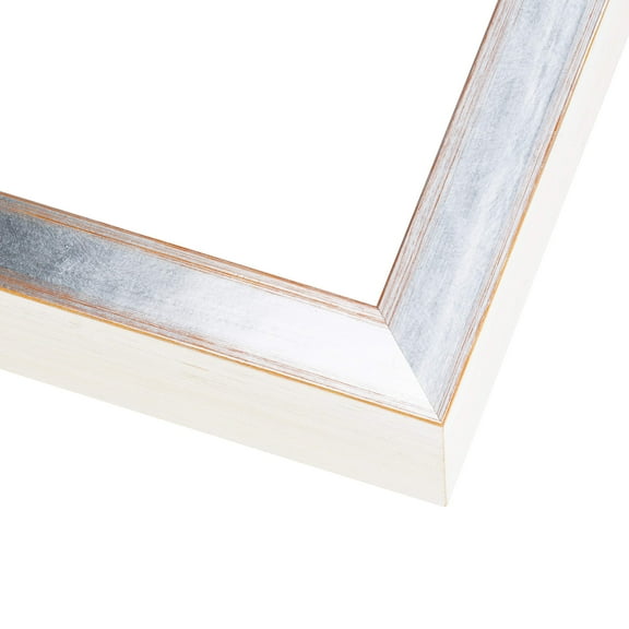 18x27 Modern Shadow Box 1.5" Depth White Picture Frame - UV Acrylic, Backing, Hanging Hardware