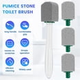 thumbnail image 5 of Limpiador de Inodoros de Piedra Pómez, Cepillo Multiusos de Limpieza Profunda para Descontaminación, Azulejos, Lavabos, Bañeras y Otras Manchas., 5 of 5