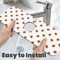 thumbnail image 6 of Kdxio Hand Drawn Strawberry Pattern Non-Slip Diatom Mud Faucet Drain Pad,Self Absorbent Mat for Kitchen Sink for Variety Kitchen & Bathroom Countertops, 6 of 7