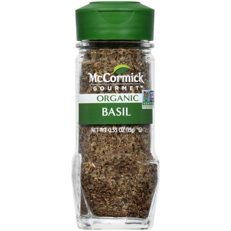 McCormick Gourmet Organic Basil Leaves, 0.55 oz (Best Way To Dry Fresh Basil Leaves)
