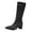 Black, variant on GHSOHS Cowboy Boots for Women Mid Calf Boots Cowboy Outfits for Women Black Boots Western Cowgirl Boots Knee High Boots Point Toe Heeled Boots Outdoor Rain Boots Dress Shoes Combat Boots,Size 36