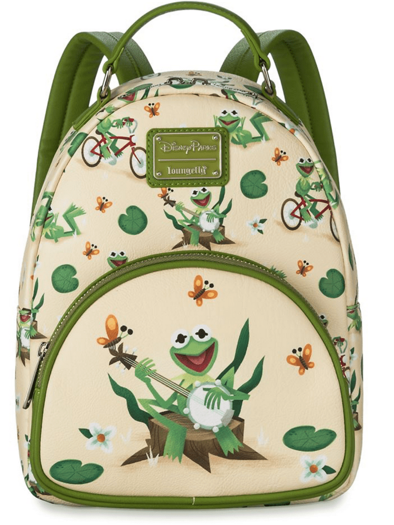 特価/完売前に【LOUNGE FLY】The Muppets Kermit バックパック Disney Parks Kermit Loungefly Mini Backpack - The Muppets