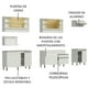 thumbnail image 4 of Cocina Integral MADESA Verona 300 cm Blanco 225 cm altura, 4 of 9