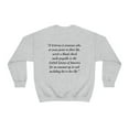 thumbnail image 3 of Veteran front and back Crewneck Sweatshirt, 3 of 9