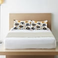 thumbnail image 6 of Halloween Cat Satin Pillowcase for Hair and Skin Silk Pillowcase, King Size(20x40 inches) - Slip Cooling Satin Pillow Covers with Envelope Closure（968） Home Decor Gifts, 6 of 7