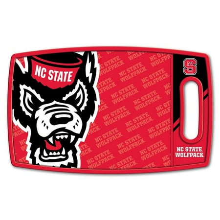 

YouTheFan 1905022 NCAA NC State Wolfpack Logo Series Cutting Board