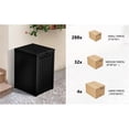 thumbnail image 4 of CRO Decor PP Material Outdoor Package Delivery Box with Black, 4 of 9