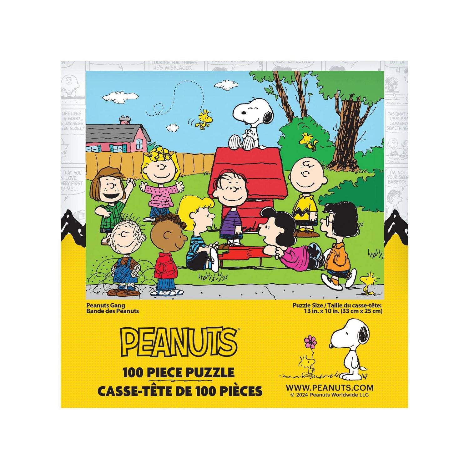 RoseArt - Pop Culture 100-Piece - Peanuts Gang - Kids Interlocking Puzzle