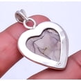 thumbnail image 2 of Sonoran Dendritic Jasper - Mexico Gemstone 925 Sterling Silver Pendant 1.56" P7, 2 of 2