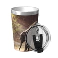 thumbnail image 2 of PAYOHTO Calf Elephant Insulated Stainless Steel Tumbler 12 oz Thermos Come with Straw Kids Leak-Proof Travel Mug Cup, 2 of 7