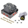 thumbnail image 1 of ZHSYMX Air Ride Controller Air Ride Manifold Bag Controller Solenoid Valve 1/4 NPT 0-200Psi 12V Control Air Bag Suspension, 1 of 4