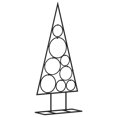 thumbnail image 5 of vidaXL Metal Christmas Tree for Decoration Black 23.6", 5 of 21