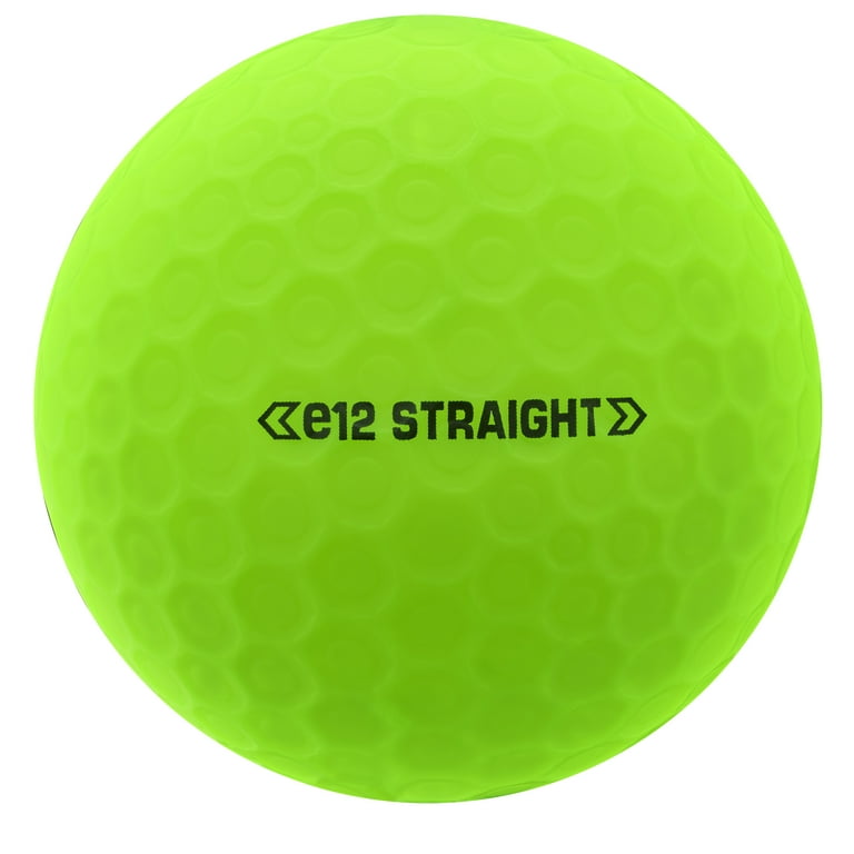 Bridgestone, Golf Ball, e12 Straight 1-Dozen, Green - Walmart.com