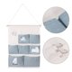 thumbnail image 1 of Bolsa Colgante De Pared Con Patrón De Dibujos Animados, Organizador De Almacenamiento De Brochas De Maquillaje Y Cosméticos, Oso Azul Para Decoración Del Hogar, 1 of 7