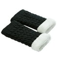 thumbnail image 2 of Fgnfyis Knee Warmers and Leg Warmers Made with Knitted and Thickened Wool for Warm Boots and Warmers Cozy Sock Sleeves Black One Size, 2 of 5
