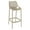 Taupe, variant on Compamia Sky Air Square Bar Set with 2 Barstools White