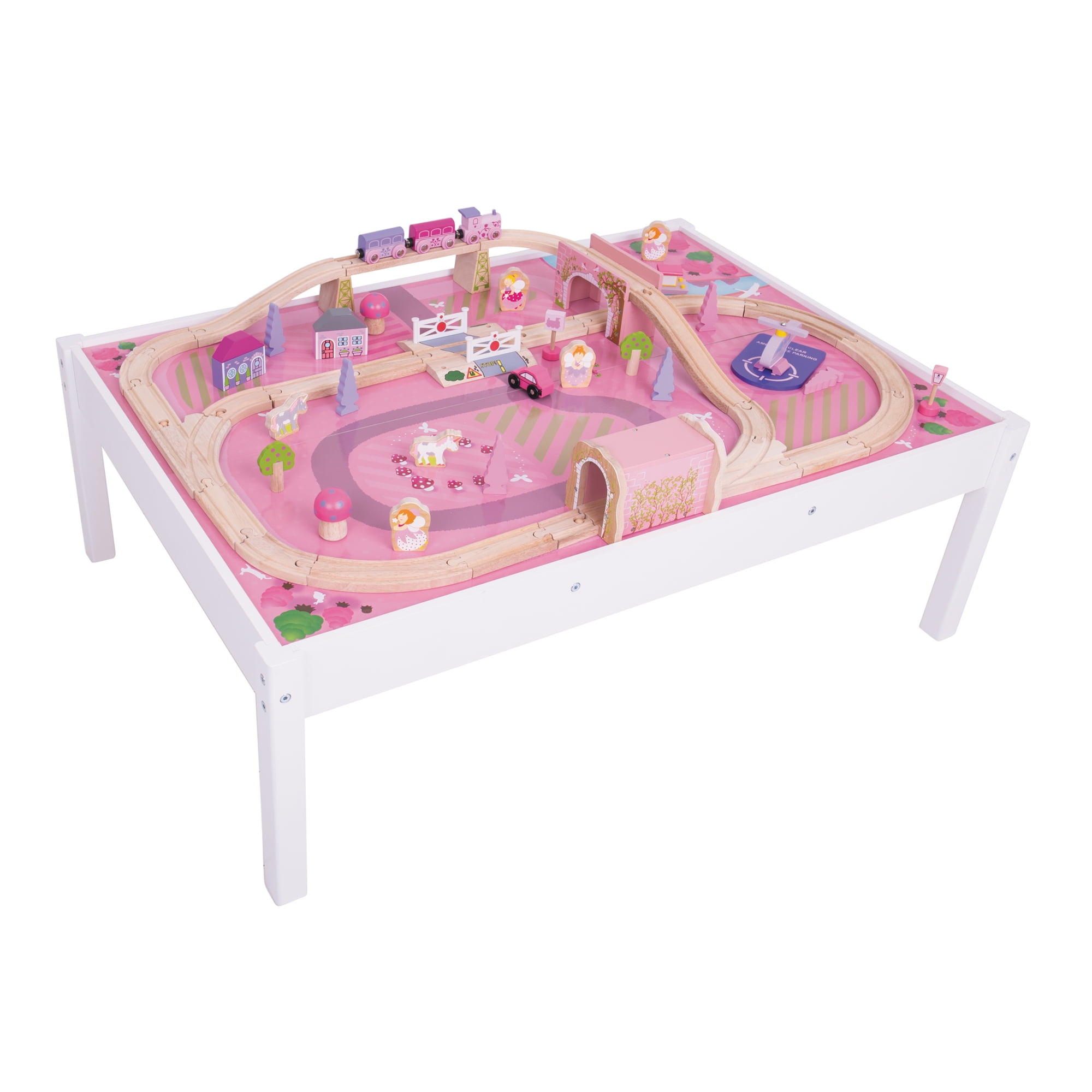 Bigjigs Wooden Magical Train Set and Table