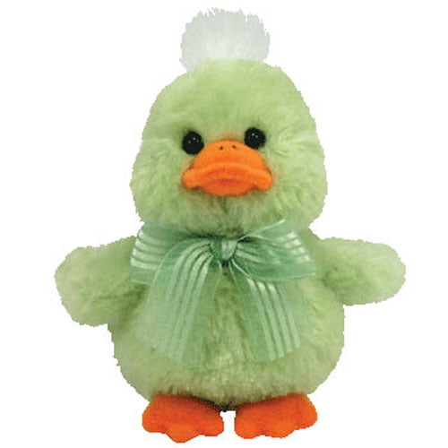 Chickie 2002 Ty Basket Beanie 5in Yellow Chick Easter Ornament 3up 3526 for sale online