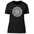 thumbnail image 1 of Ornamental Round Shape T-Shirt Women -Image by Shutterstock, Female XX-Large, 1 of 4