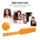 thumbnail image 4 of Ygjytge Cepillo Para El Cabello Para Mujer Masaje Para El Cuero Cabelludo Diseñado Peine Para El Cabello Con Garra Antiestática (Naranja) Ygjytge Para estrenar, 4 of 9