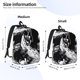 thumbnail image 2 of Easygdp Skeleton Wave Artwork Mochila de Lona Resistente para Laptop, Compatible con Laptops de 15 a 17 pulgadas, Ideal para Escuela, Trabajo y Viajes-Medium, 2 of 5