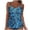 Navy, variant on Bikini Tops for Women Full Coverage Tankini Tops Beach Push Up Swim Crop Top Tie Back Bathing Swimwear Top without Short