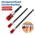 thumbnail image 2 of 4 Drill Bit Extension,2025 New Magnetic Hex Bit Extension Holder,Drill Screwdriver Bit Holder Extender,1/4 Inch Hex Shank Quick Release Extension Adapter,Fit for Impact Driver Bits, 2 of 8
