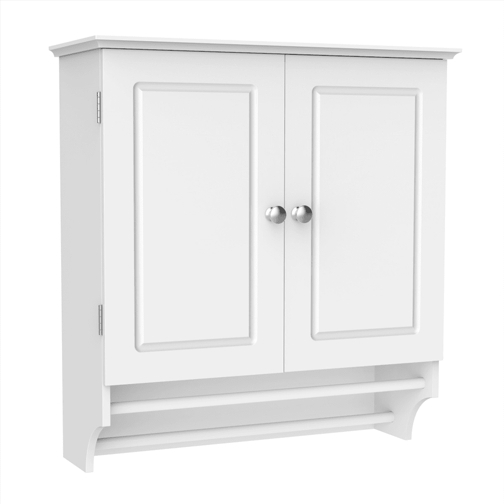 Topeakmart 2 Door Bathroom Wall Wall Mount Organizer Medicine