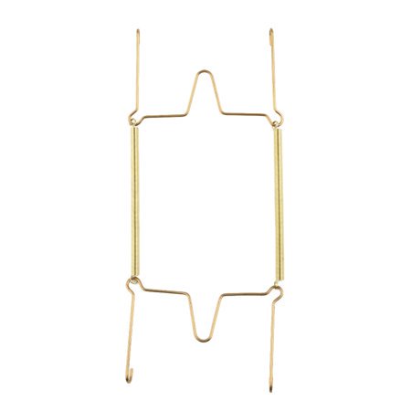 5 Sizes Wall Display Invisible Dish Hangers Adjustable Plate Spring Holder 1/5pc