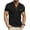 Black, variant on LTTVQM Men's Henley Shirts Short Sleeve Casual Lightweight Slim Fit Basic Button 2026 Spring Summer T-Shirt with Pocket Blue 3XL