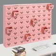 thumbnail image 4 of 64-Drawer Apothecary Cabinet, 4-Pack, Pine Wood, 19.69x13.78in Each, 22.05lb Capacity, Vintage Storage for Jewelry and Crafts, 4 of 26