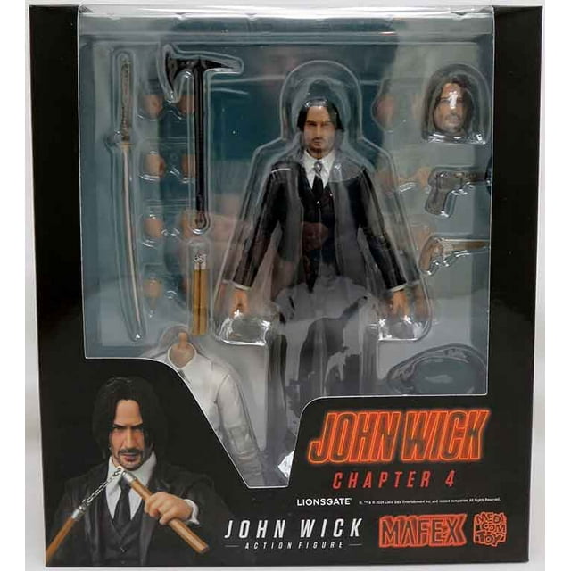 John Wick Chapter 4 6 Inch Action Figure Mafex - John Wick #212