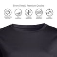 thumbnail image 3 of Lands' End Women's Petite Supima Cotton Relaxed Long Sleeve Crew Neck T-Shirt, 3 of 5