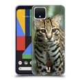 thumbnail image 1 of Head Case Designs Famous Animals Closeup Of An Ocelot Soft Gel Case Compatible with Google Pixel 4, 1 of 7