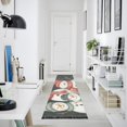 thumbnail image 4 of Yayeee Runner Rug for Bedroom 2'x6' Machine Washable Hallway Non Slip Mat, Snowman Family, 4 of 8
