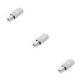 thumbnail image 3 of Toystoory Accesorio de conexión de adaptador USB tipo c portátil de escritorio convertidor rápido de a herramienta de transferencia de Cabeza recta/Gris 3piezas Toystoory CBP380541, 3 of 6
