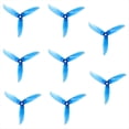 thumbnail image 1 of 8 Piezas T5045C PRO Hélice Tri-Blade FPV Hélice 4CW + 4CCW para FPV Freestyle Drone Quadcopter Parte Azul, 1 of 5