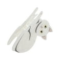 thumbnail image 5 of Unique Bargains 1 Pc Cute Cartoon Cat Hair Clips for Home White, 5 of 5