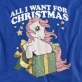 thumbnail image 2 of My Little Pony Retro All I Want Women's T Shirt, Royal, Small, 2 of 6