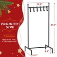 thumbnail image 3 of Soporte para Medias Navideñas SMINDER de Metal con 6 Ganchos, 3 of 7